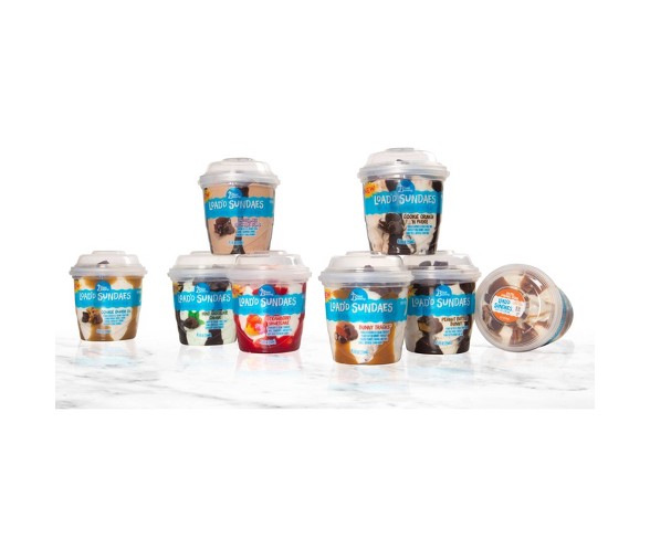 Blue Bunny Load'd Sundaes Chocolate Brownie Bomb Ice Cream Cup - 8.5 fl oz
