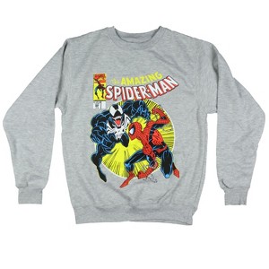 Seven Times Six Marvel The Amazing Spider-Man Sweatshirt Men's Comic Book Design Pullover - 1 of 3