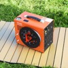 VEVOR PCP Air Compressor,4500PSI/30Mpa Portable PCP Airgun Compressor with Built-in Power Converter,Auto-Stop | DC12V/AC120V | Oil & Water-Free,Orange - 2 of 4