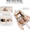 Narwey Checkered Makeup Bag Women Wide-open Make up Bag - 2 of 3
