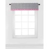 Bacati - Aztec Love Black Fuchsia Window Valance - 4 of 4