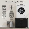 Laundry Rack for Washer and Dryer with Adjustable Feet and 4-Panel Corners, 700 lb. Load Capacity - 2 of 4
