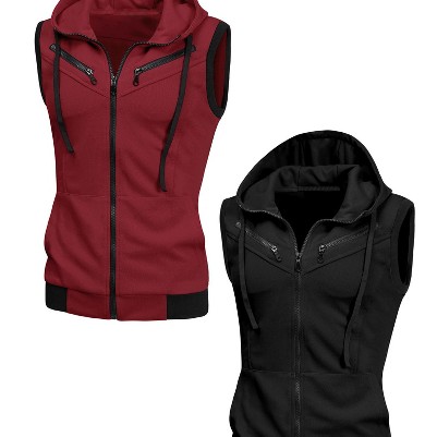 black/burgundy