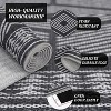 coucheta Multi-size Washable Area Rug, Low Pile Non Slip Modern Imitation Print Distressed Foldable Indoor Carpet, for Living Room Bedroom, Dining - 4 of 4
