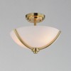 Maxim Lighting Deven 3 - Light Semi-Flush Mount in  Satin Brass - 3 of 3