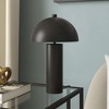 Hudson and Canal 15" Tall Mini Lamp with Metal Shade Blackened Bronze/Blackened Bronze - 2 of 4