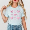 Simply Sage Market Women's Smiley Face Coquette Chart Short Sleeve Graphic Tee - 2 of 3