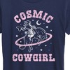 Women's - Instant Message - Cosmic Cowgirl Stars Short Sleeve Graphic T-Shirt - 2 of 4