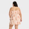 Women's Tiered Ruffle Mini Shift Dress - A New Day™ - 2 of 3