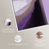 Art Remedy Fashion Fest Amethyst and Earth Combo Retro Abstract Wall Art Framed - 4 of 4