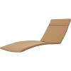 Oversart (2Pcs)Outdoor Chaise Lounge Cushion (Without Chaise Lounge) - 2 of 4