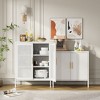 NicBex File Cabinet with Doors and Adjustable Shelves,Office Cabinet with Metal Handles,Modern Storage Cabinet,Filing Cabinet for Home Office - 2 of 4