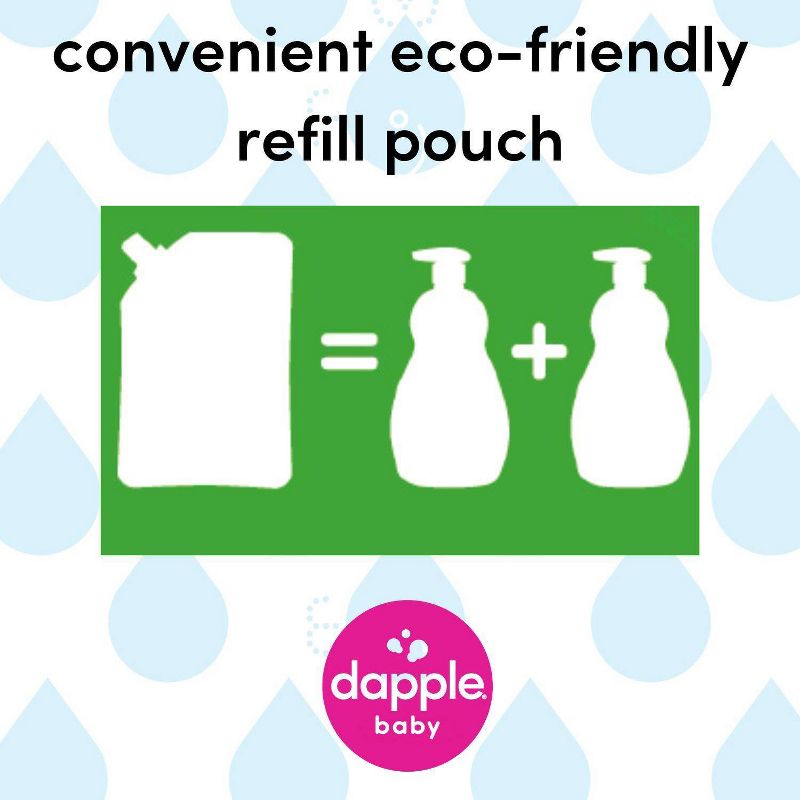 Dapple Bottle And Dish Liquid Soap Refill - Fragrance Free - 34 fl oz, 5 of 7