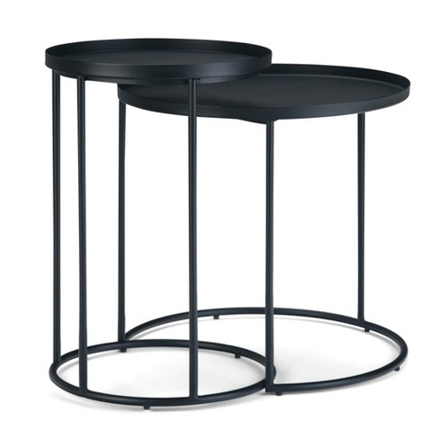 Nesting side store tables target