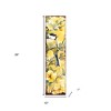 HomeRoots 36" Yellow Chickadee Solid Wood Porch Sign - 3 of 4