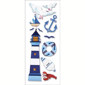 Jolee's Boutique Dimensional Stickers - Lighthouse, 10pcs - 1 of 1