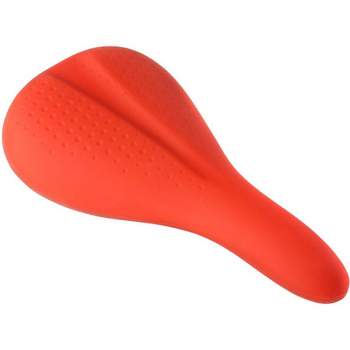 Delta HexAir Saddle Cover - Racing, Red Super Flexible, Stretchy Silicone.