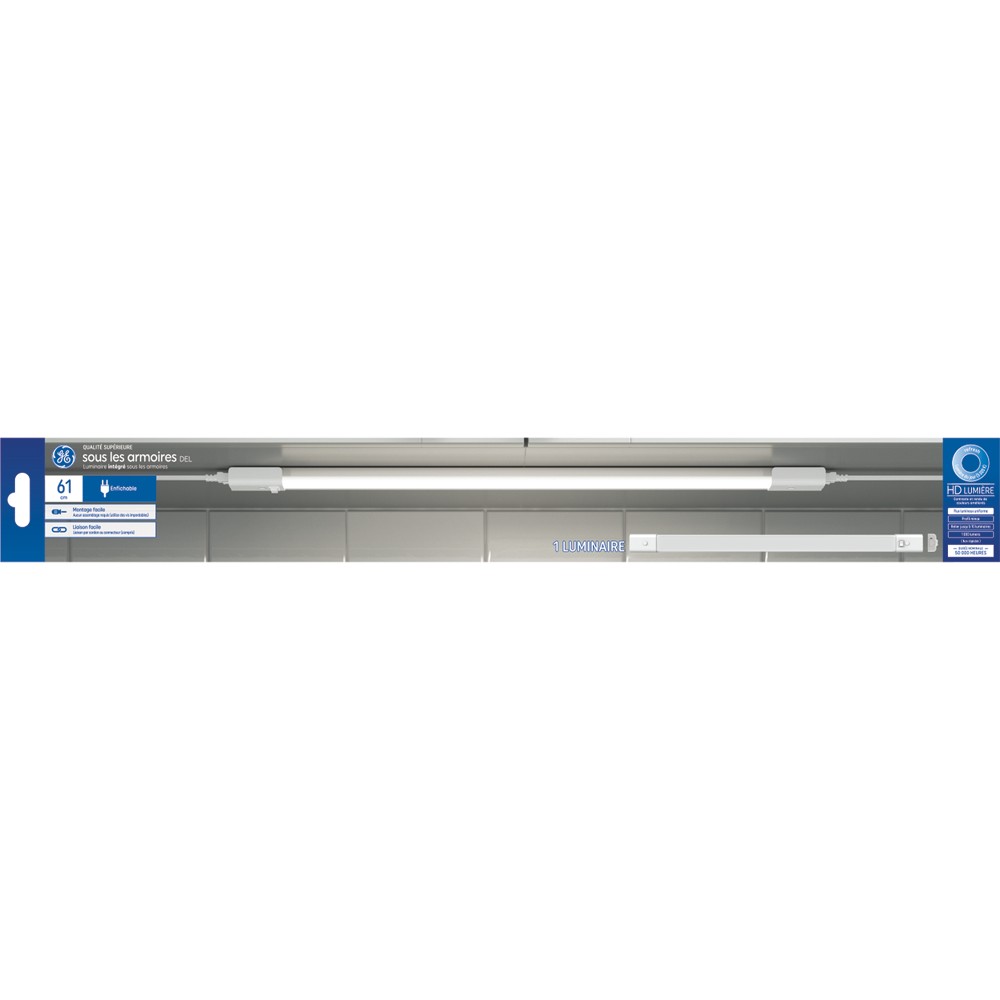 GE Undercab Refresh Direct Wire and Plug-In 24" Linkable Fixture Light Bulb