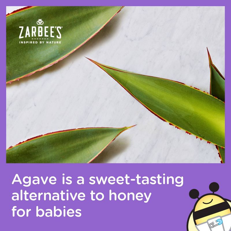Zarbee&#39;s Baby Cough Syrup + Immune with Organic Agave &#38; Zinc - Natural Grape Flavor - 2 fl oz, 5 of 13