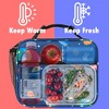 OPUX Insulated Lunch Bag, Leakproof Soft Cooler Tote Box School Kids Boys Girls, Small Compact Reusable Adult Men Women - 2 of 4