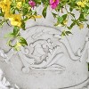 GDFStudio Tunlaw Outdoor Traditional Roman Chalice Stone Garden Urn Planter - 4 of 4