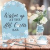 Big Dot of Happiness Winter Wonderland - DIY Snowflake Holiday Party and Winter Wedding Hot Cocoa Signs - Drink Bar Decorations Kit - 50 Pieces - 2 of 4
