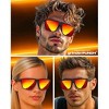 grinderPUNCH Polarized Driving Sunglasses for Men Lightweight UV400 Protection Anti Glare Square Sun Glasses - 2 of 4