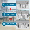 FDW Dog Playpen Pet Dog Fence 2-32 Panels  24/32/40"H Metal Dog Pen Outdoor Exercise Pen with Doors for Large/Medium /Small Dogs for RV,Camping,Yard - 3 of 4