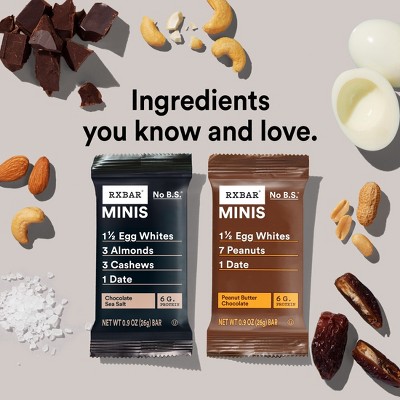 RXBAR Minis Chocolate Sea Salt & Peanut Butter Chocolate Protein - 14.6oz/16ct