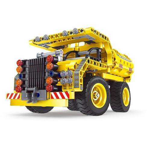 Ready! Set! Play! Link 361 Piece Engineering Building Set, Dump Truck ...