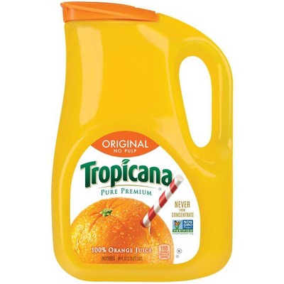 Tropicana Pure Premium No Pulp Pure 100% Florida Orange Juice - 89 fl oz