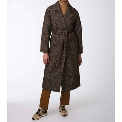 Women's Icon Refined Belted Wool Coat - BERNARDO