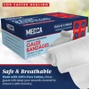 MEDca Medical Grade Gauze Bandage Rolls - Stretch Bandage Wrapping for Dressing all Types of Wounds and First Aid Kits - 2 of 4