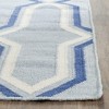 Dhurries DHU559 Hand Woven Area Rug  - Safavieh - 2 of 2