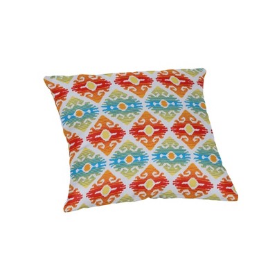 Casual Cushion Patterned 1-Piece Indoor/Outdoor Square Throw Pillow