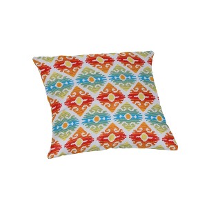 Casual Cushion Patterned 1-Piece Indoor/Outdoor Square Throw Pillow - 1 of 4