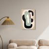Art Remedy Abstract Numeral Contemporary Shapes Abstract Wall Art Unframed - 2 of 4