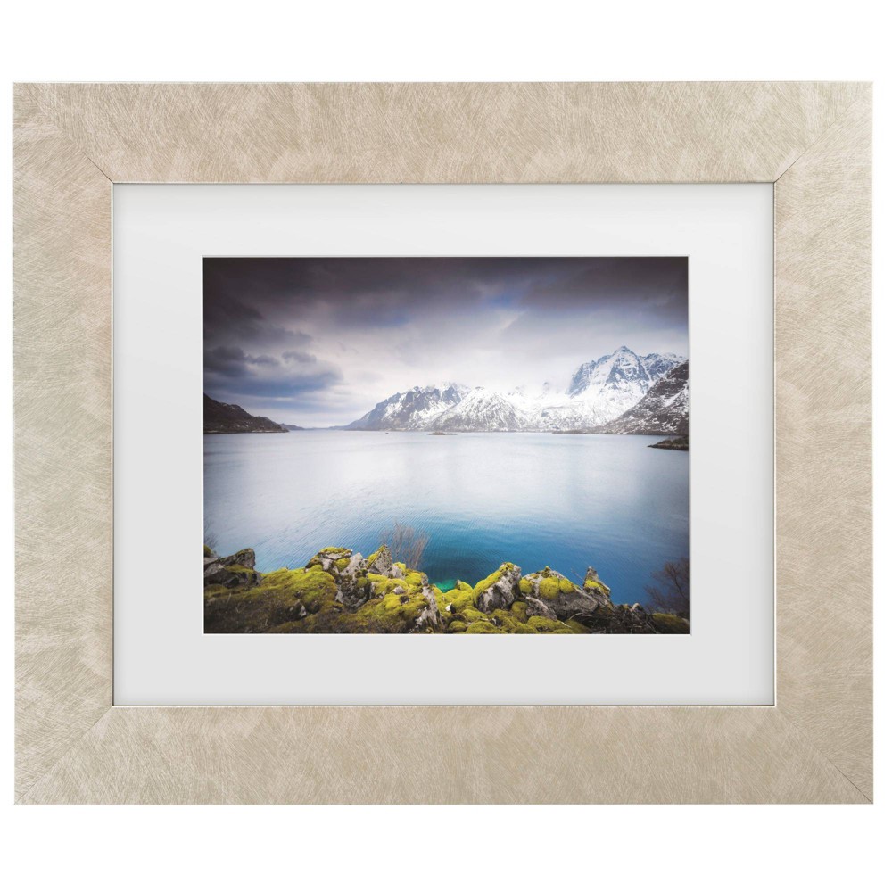 Trademark Fine Art 16"x20" Philippe Sainte Laudy Beautiful Lake Matted Framed Art Cream