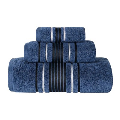 Zero Twist Cotton Solid 3 Piece Bathroom Towel Set by Blue Nile Mills