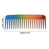 Unique Bargains Wide Tooth Hair Comb Hair Detangling Comb for Wet and Dry Plastic - 3 of 4
