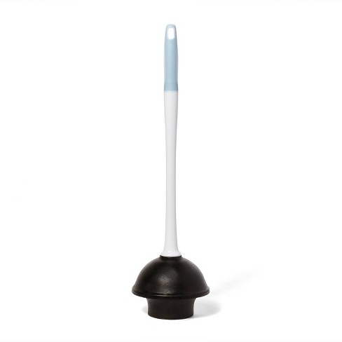  OXO Good Grips Toilet Plunger with Cover, White : Home