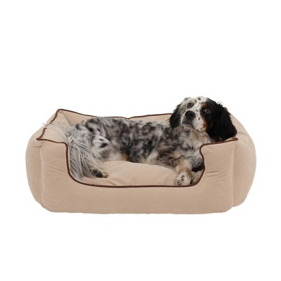 microfiber dog bed