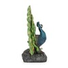 Techko Maid Peacock Proud Solar Outdoor Garden Statue Decor with Spotlight: Weather-Resistant, LED Patio Lights - 2 of 4