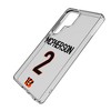 NFL Cincinnati Bengals Players Game Tactic Clear Cell Phone Case for Samsung Galaxy - 2 of 4