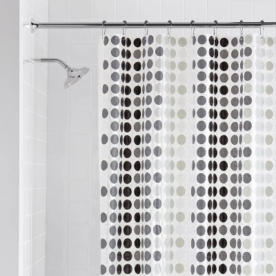 LunaLulinlk Lightweight 70" x 72" PEVA Shower Curtain