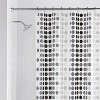 LunaLulinlk Waterproof recycled PEVA shower curtain with 12 hooks - 3 of 4