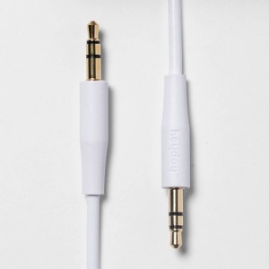 3' Audio Round Cable - heyday™ White - 1 of 3