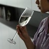 Slickblue Crystal Clear Ribbed Optic Champagne Flutes - 8 oz, Set of 4 - 3 of 4