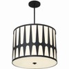 Crystorama Lighting Royston 5 - Light Pendant in  Black - 2 of 4