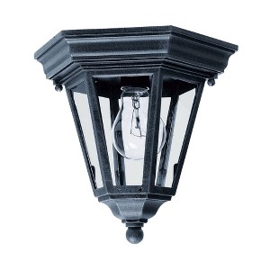 Maxim Lighting Westlake 1 - Light Flush Mount in  Black - 1 of 2